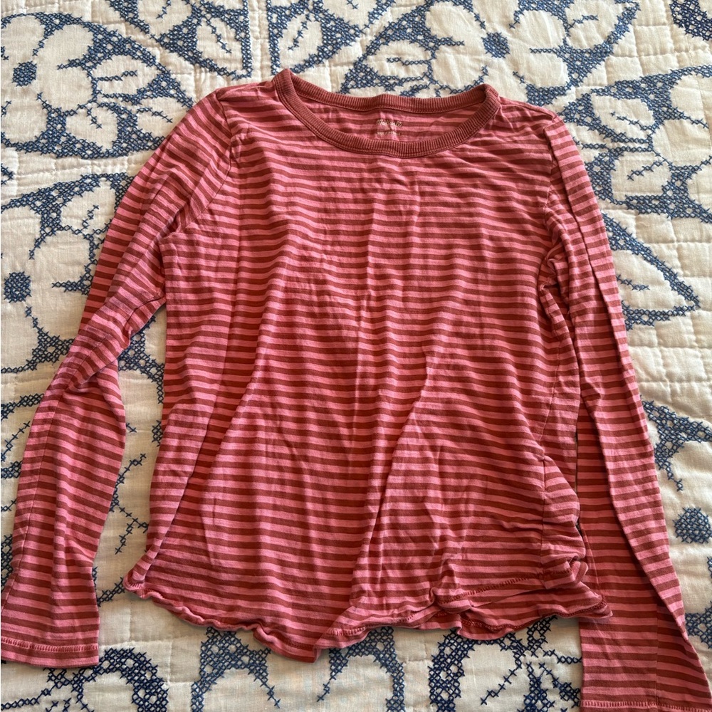 Striped Long Sleeve Top